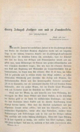 1-21 Georg Arbogast Freiherr von und zu Franckenstein