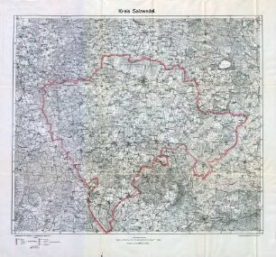 Reichskarte: Kreis Salzwedel