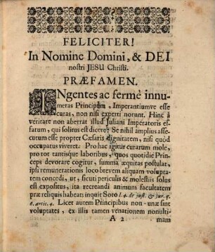 Discursus juridicus de jure venationis