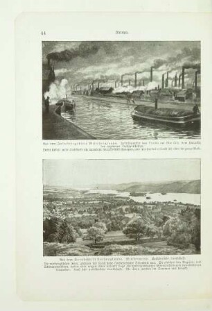 Aus dem Seendistrikt Nordenglands. Windermere