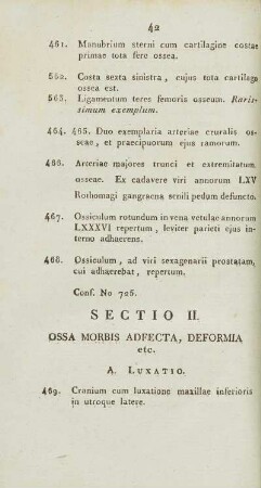 A. Luxatio