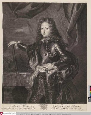 Ludovico Alexandro Borbonio; [Louis Alexandre de Bourbon de Toulouse]