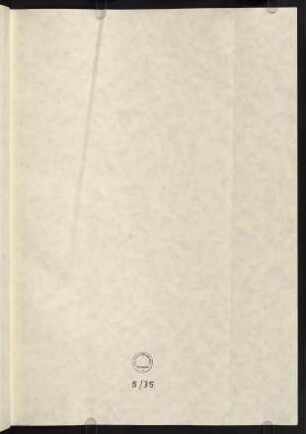 Stempel mit Archivsignatur