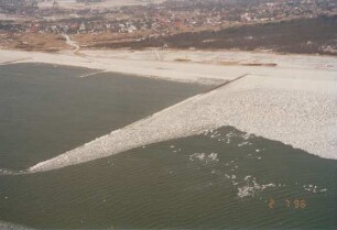 Eis auf Borkum