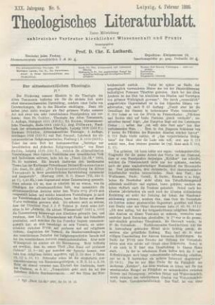49-53 Zur alttestamentlichen Theologie
