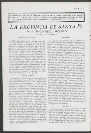 La provincia de Santa Fé : (Del libro "Las Provincias")