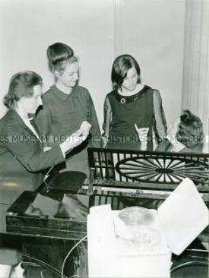 Gesangsunterricht im Klubhaus der Torgauer Musikschule