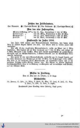 Erläuternde Bemerkungen, Kalender, Kalender der Juden, städtische Zeitrechnung, europäische Fürsten, Genealogie.