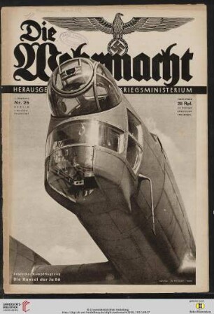 Nr. 25 (1. November-Ausgabe 1937)