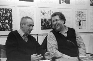 Brecht-Haus : Im Brecht-Haus: "Poesiealbum" mit Guntram Vesper und Richard Pietrass