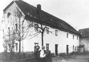Göda-Dreikretscham. Fischermühle, vor 1924, Repro (Bildersammlung Frau Scholze, Fischermühle)