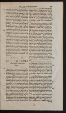 Sectio III. De Iis, Qui Numero Liberorum immunes sunt.