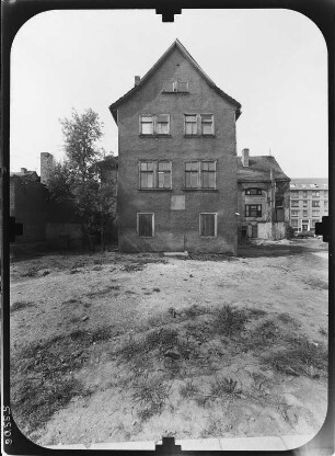 Gotha, Augustinerstraße 15. Wohnhaus. Giebelfront