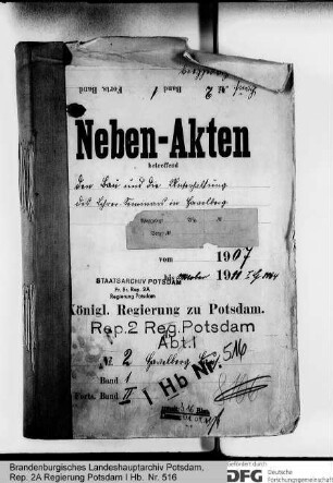 Bau und Unterhaltung des Lehrerseminars in Havelberg