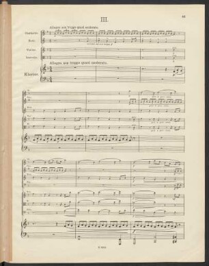 III. Allegro non troppo quasi moderato