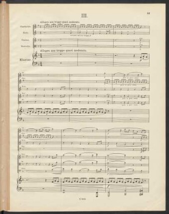 III. Allegro non troppo quasi moderato