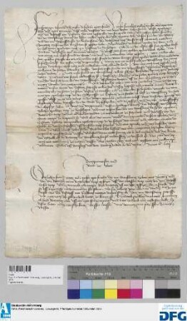 Bürgermeister und Rat zu Ulm schreiben der Stadt Nürnberg wegen eines auf den Wunsch des Bischofs zu Konstanz zu verschiebenden Tages.