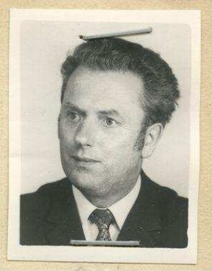 Bauingenieur Rolf Dittrich