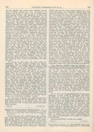 260-261 [Rezension] Enneking, Nicephorus, Das Hochstift Fulda unter seinem letzten Fürstbischof Adalbert III. von Harstall 1788 - 1802