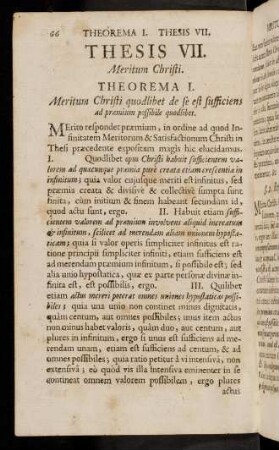 66-78, Thesis VII