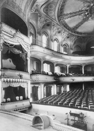 Stadttheater, ehemals Fürstlich Reußsches Theater — Theatersaal