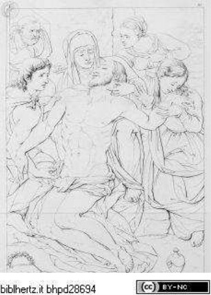 Reale Galleria di Firenze illustrata. 1. Quadri di Storia, Band 2., Kreuzabnahme (Taf. 91)