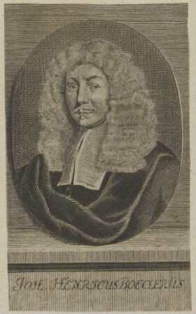 Bildnis des Joh. Henricus Boeclerus