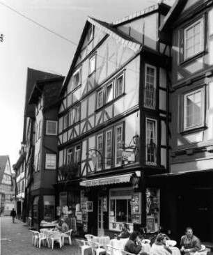 Doppelhaus; Alsfeld, Mainzer Gasse 13, Mainzer Gasse 15