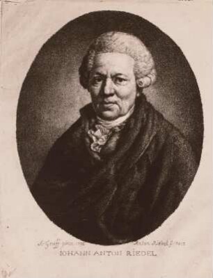 Bildnis des Dresdner Galerieinspektors Johann Anton Riedel