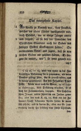 Das neunzehnte Kapitel.