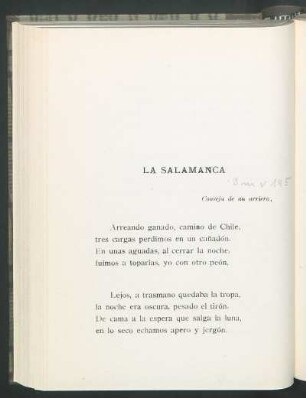 La Salamanca