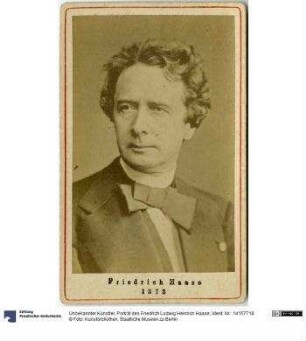 Porträt des Friedrich Ludwig Heinrich Haase