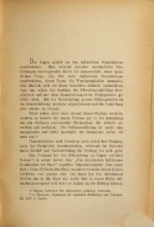 Ueber den heutigen Stand der Lupustherapie ...