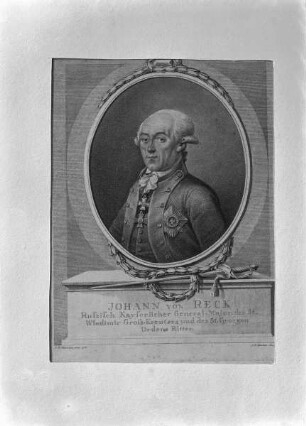 Bildnis des Generalmajors Johann von Reck