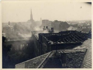 Zerstörungen Zweiter Weltkrieg - Luftangriff 2./3.09.1942. Technische Hochschule Fridericiana - Hauptgebäude