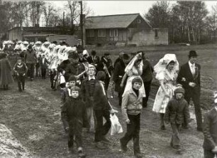 Fastnacht in Werben : Gesellschaftliche Volkskultur - Frühling. Ort: Wjerbno / Werben. Zapust (Fastnacht)
