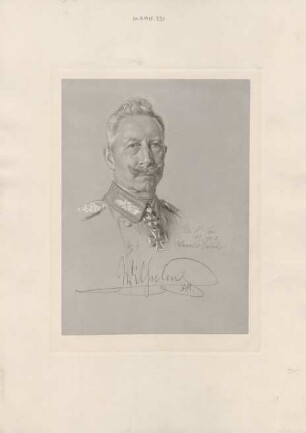 [Bildnis Kaiser] Wilhelm II.