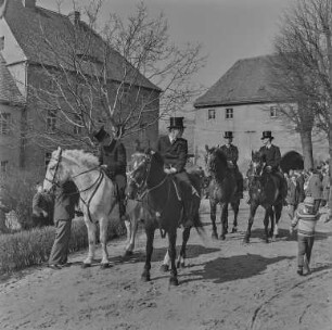 Osterreiter : Osterreiter ziehen durch die Dörfer