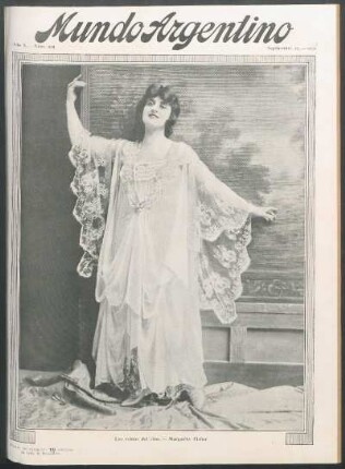 Las reinas del cine. - Margarita Fisher [Fotografía]