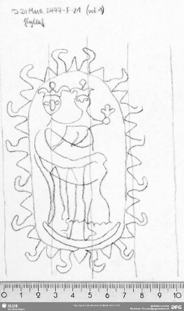 W-Dl-343 Madonna mit Jesuskind / "CZ"