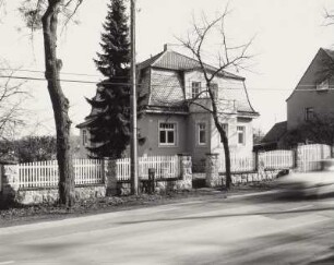 Moritzburg, Schlossallee 37 b, Wohnhaus, Straßenansicht