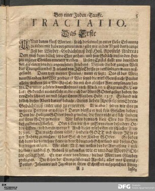 Tractatio.