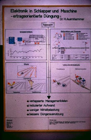 Elektronik in Schlepper und Maschine - ertratgsorientierte Düngung - Dr. H. Auernhammer