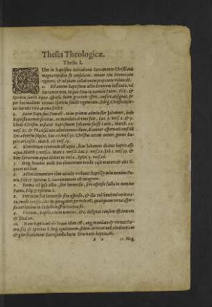 Theses Theologicae.