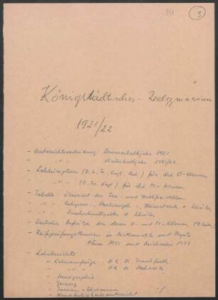 1921/22: Jahresbericht ... - 1921/22