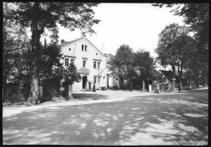 Moritzburg. Gasthof " Au bon marche "