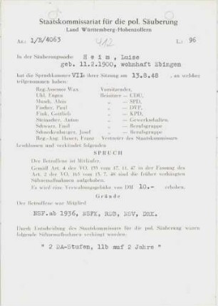 Heim, Luise