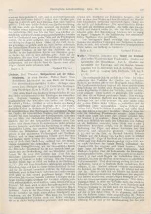 329-330 [Rezension] Lindner, Theodor, Weltgeschichte seit der Völkerwanderung. 3. Bd