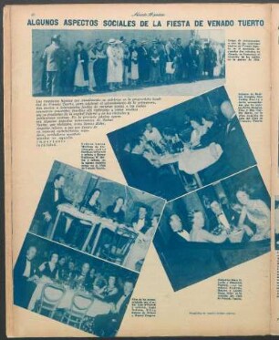 Algunos aspectos sociales de la fiesta de venado tuerto [Fotografías]