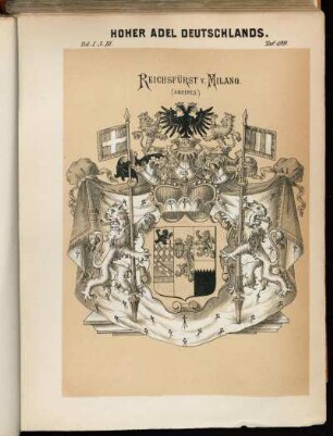 Taf. 199. Reichsfürst v. Milano. (Anderes.)